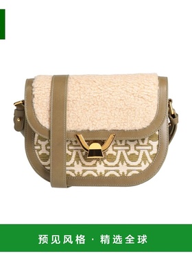 1h可退 香港直邮Coccinelle 女士 Bags 斜挎包 green绿色 舒适时