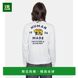 1h可退 香港直邮HUMAN MADE 男士 graphique 长袖T恤 HM30CS025
