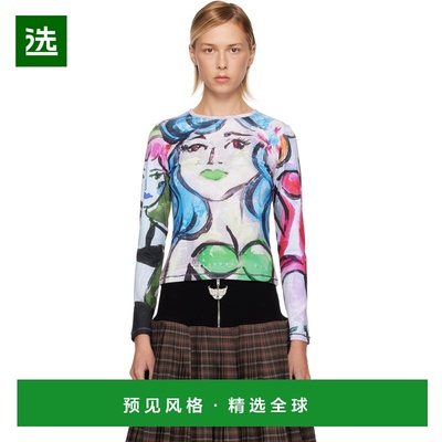 1h可退 香港直邮Chopova Lowena 女士 多色 Painted Pin Up Fitte