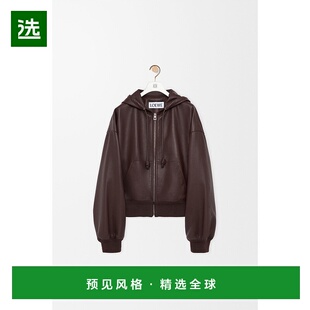 1h可退 欧洲直邮LOEWE (2025新品) 弗拉门戈纳帕小羊皮连帽卫衣