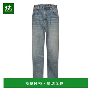 1h可退 香港直邮R13 女士 牛仔裤 WD146D149C blue蓝色 舒适时尚