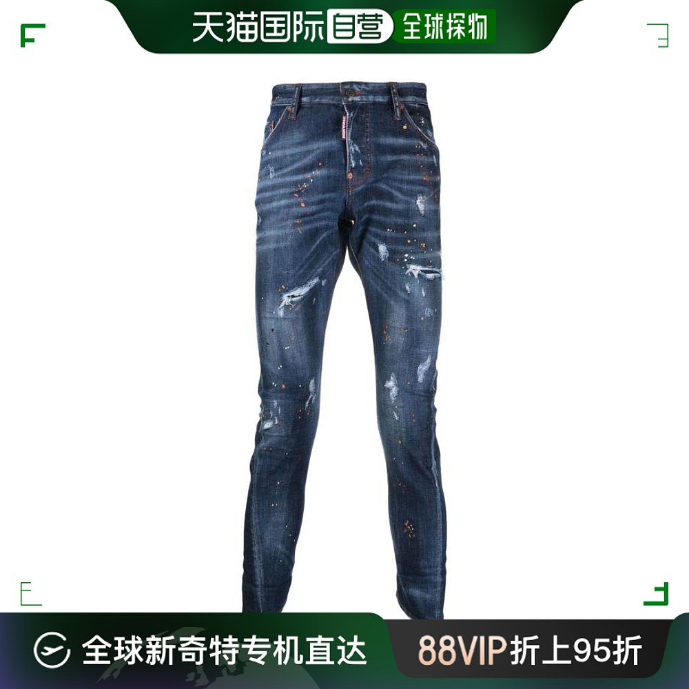 韩国直邮DSQUARED222FW直筒裤男S71LB1112S30789470JEANS