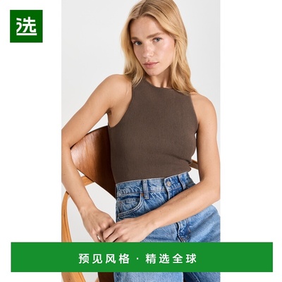 1h可退 香港直邮REFORMATION 女士 Hudson 罗纹毛衣背心