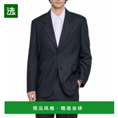 美国直邮 sandro 男士 1h可退 休闲西装