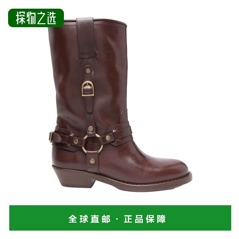 香港直邮Isabel Marant Heiko 绑带靴子 BO0192FAC1A22S
