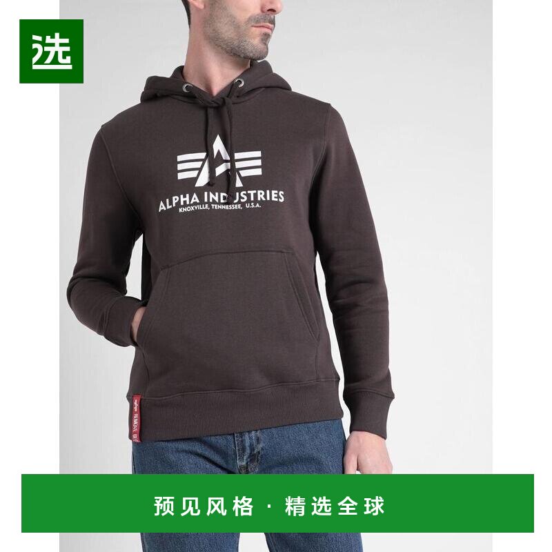 【美国直邮】alpha industries/阿尔法工业 男士 帽衫运动夹克衫图片