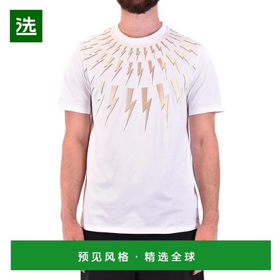 香港直邮NEIL BARRETT 男士T恤 PBJT798SP514S-0潮牌时尚高级感