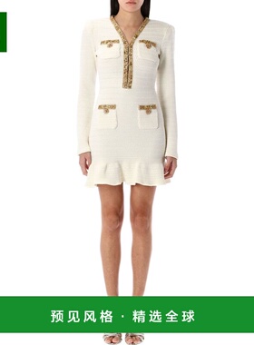 香港直邮SELF-PORTRAIT 女士连衣裙 RS25910SCCREAM SS2025包臀裙