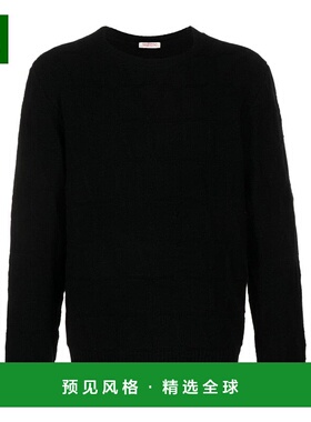 香港直邮Valentino 嵌花针织长袖毛衣 VKC28W9WW华伦天奴