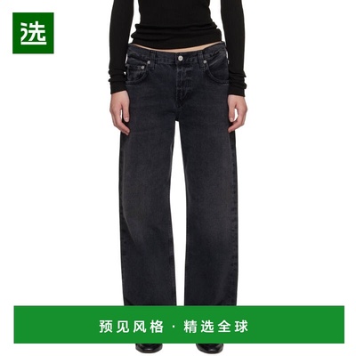 1h可退 香港直邮Citizens Of Humanity 女士 黑色 Linz Easy Stra