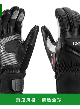 香港直邮LEKI 女士手套 654847201NERO CO 黑色 GUANTI DONNA GRI