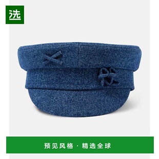 1h可退 香港直邮Ruslan Baginskiy 女士 精饰牛仔报童帽