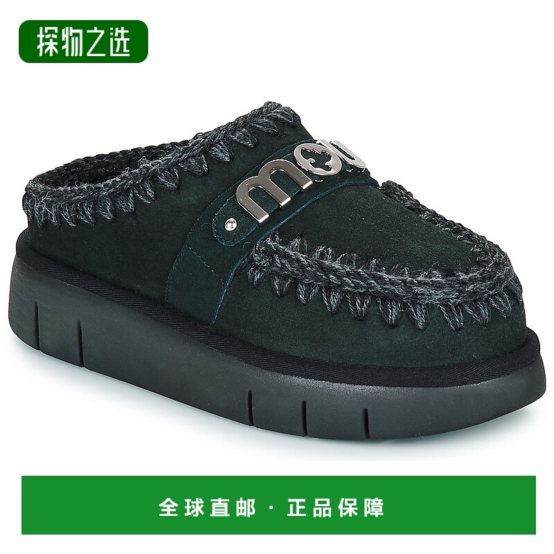 欧洲直邮Mou  BOUNCE CLOG METAL LOGO 女士鞋子拖鞋 MU.FW531001