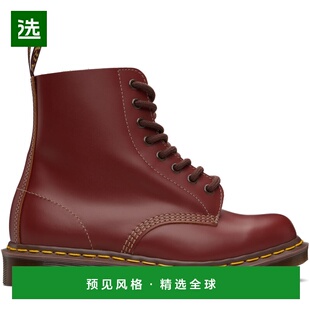 1h可退 香港直邮Dr. Martens 马丁大夫 男士 酒红色 1460 Vintage