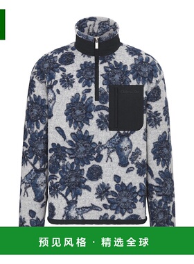 香港直邮Dior 长袖卫衣 583J607A1003迪奥拉链立领半拉链