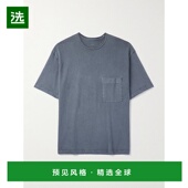 香港直邮Lemaire 卹 男士 1h可退 短袖 TO1455LJ1038 blue蓝色