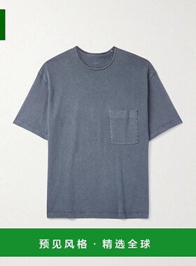 1h可退 香港直邮Lemaire 男士 短袖 T 卹 TO1455LJ1038 blue蓝色