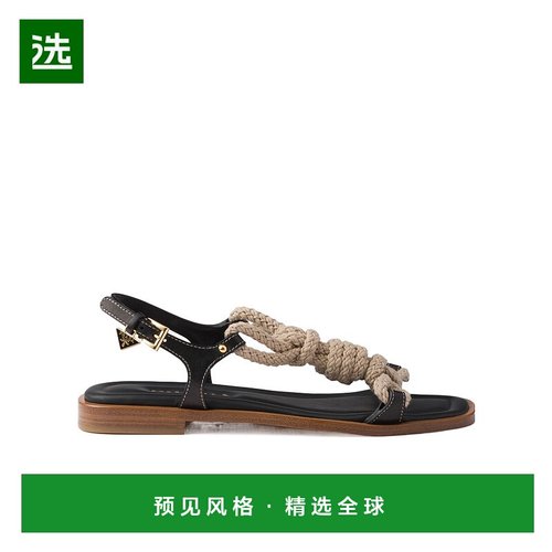 香港直邮Prada 方头平底凉鞋 1X994N248F010