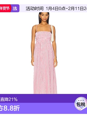 1h可退 香港直邮FAITHFULL THE BRAND 女士 Nica 中长连衣裙 FF39