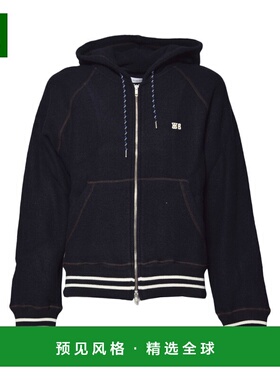 1h可退 香港直邮Wales Bonner 男士 WALES BONNER 蓝色毛线衫 UA2