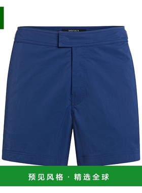 香港直邮Zegna 品牌标志游泳短裤 N7B54240