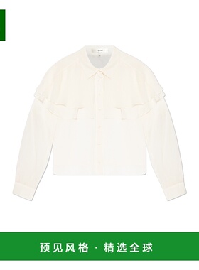 香港直邮FRAME 女士衬衫 WP26WSH0040CREA SS2026 乳白色 Shirt w