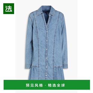 1h可退 香港直邮VERONICA BEARD 女士 Catherine 牛仔迷你连衣裙