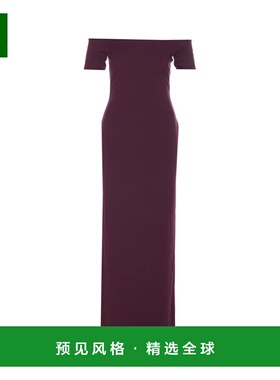 香港直邮SOLACE LONDON 女士连衣裙 OS46026PLUM SS2026 紫色