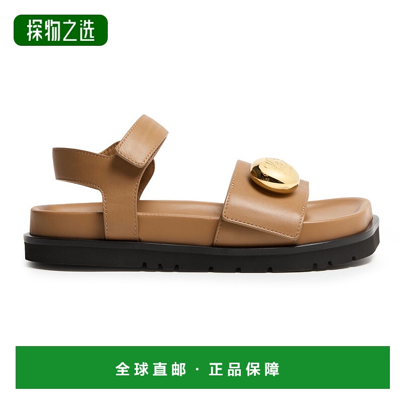 欧洲直邮LOEWE 罗意威 25秋冬  LOE38PB8BRW 女士 平底凉鞋