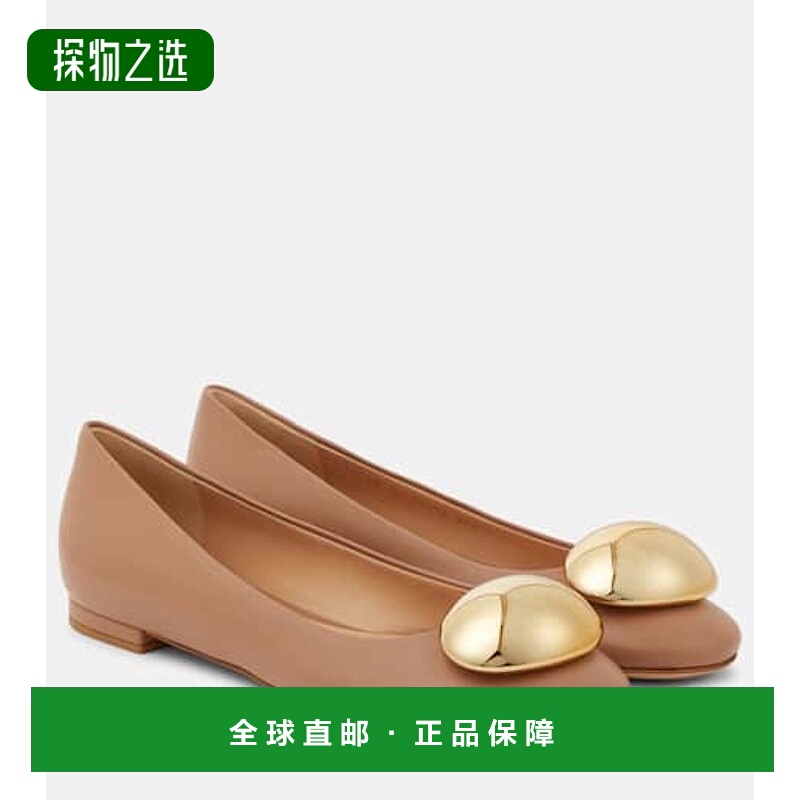 1h可退 香港直邮Gianvito Rossi 吉安维托·罗西 女士 Sphera 皮