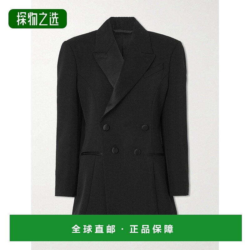 香港直邮Givenchy 纪梵希 女士 褶饰羊毛夹克 BW30KH15YR