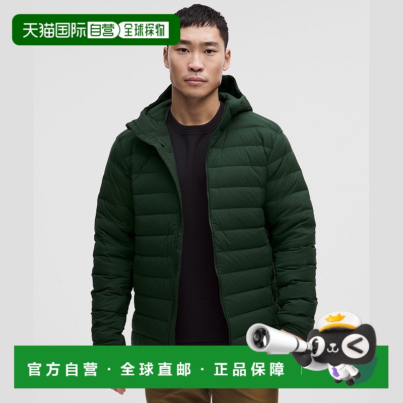 自营1h可退 欧洲直邮LULULEMON露露乐檬 700蓬松度羽绒连帽外套