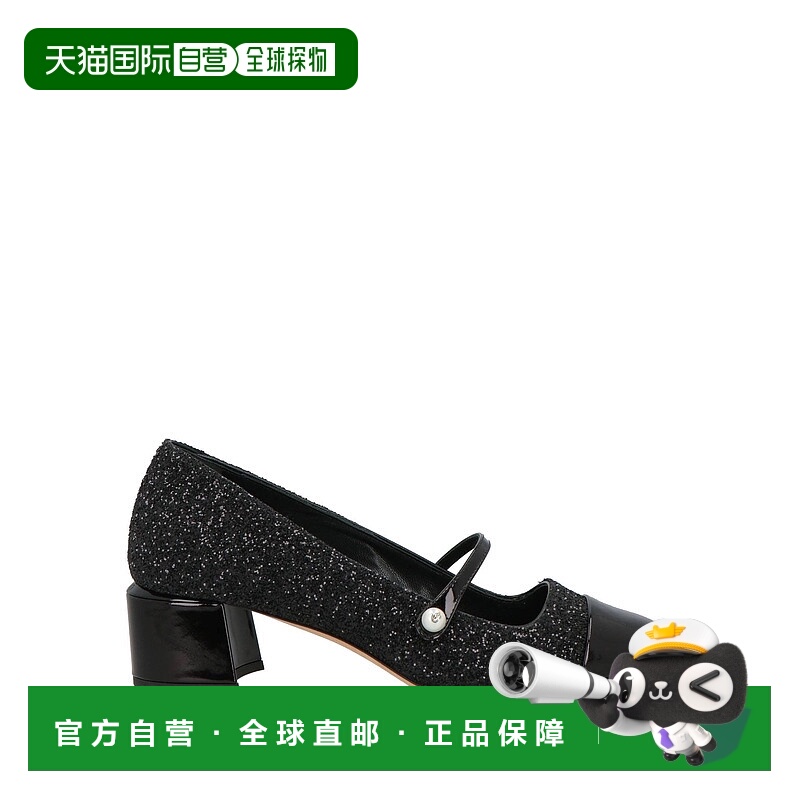 1h可退 香港直邮Jimmy Choo 周仰杰 女士 浅口鞋 black黑色 舒适