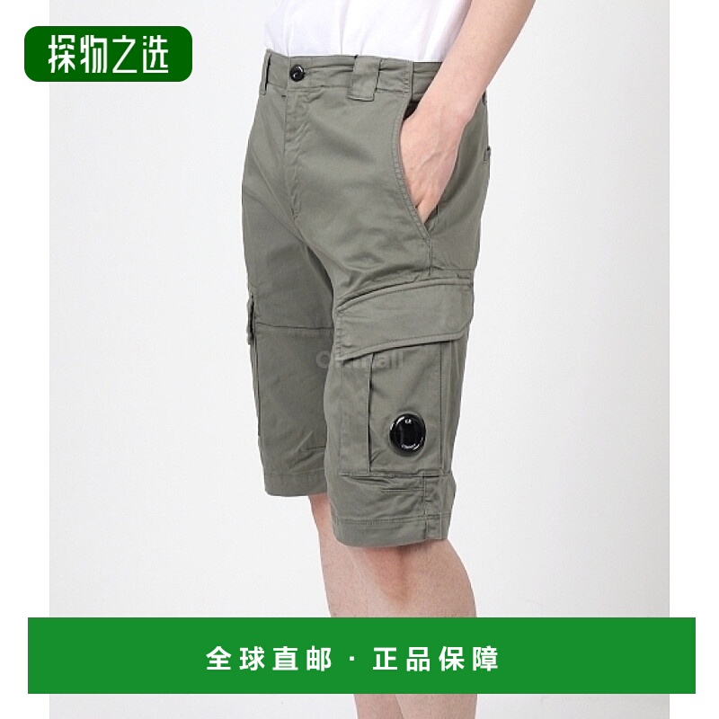 韩国直邮CP COMPANY 弹力棉缎工装短裤 16CMBE116A 005694G 627