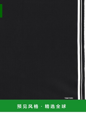 1h可退 香港直邮TOM FORD 男士围巾 SPR001S0212NAA SS2026 黑色