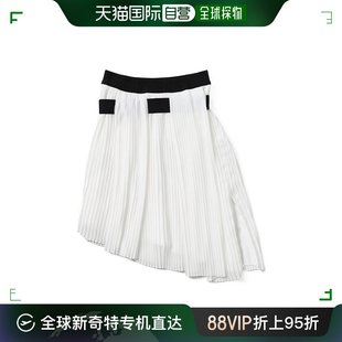 香港直邮Givenchy H13157117 两色百褶半身裙