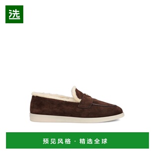 1h可退 香港直邮Prada 普拉达 男士 棕色平底鞋 2DG1243LRF男鞋