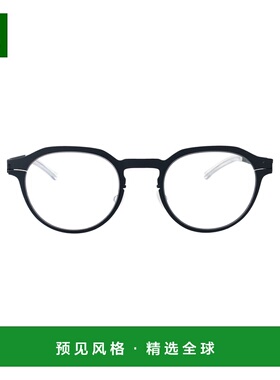 1h可退 香港直邮Mykita 女士 靛蓝色不锈钢眼镜 LEONOPT blue蓝色