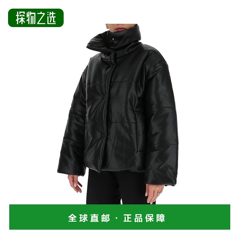香港直邮Nanushka 皮质衬垫夹克 NW20CRJK018