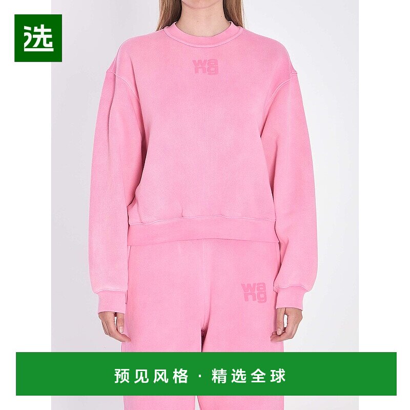 香港直邮Alexander Wang 亚历山大·王 女士 徽标图案运动衫 4CC3