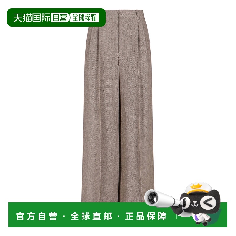 1h可退 香港直邮Loro Piana 诺悠翩雅 女士 Nyack 休闲裤 FAP3875