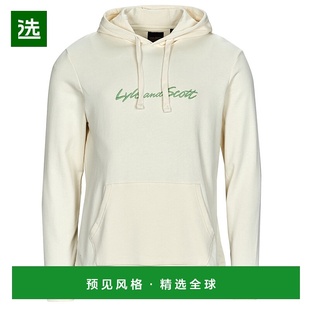 欧洲直邮Lyle & Scott EMBROIDERED LOGO HOODIE 男士服装卫衣 M