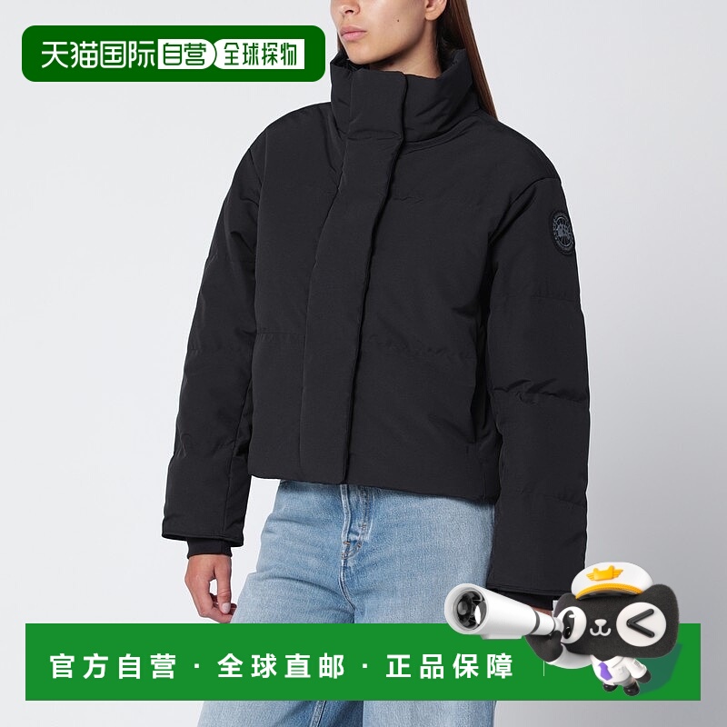 香港直邮Canada Goose 加拿大鹅 女士 Grandview 短款黑色标志夹