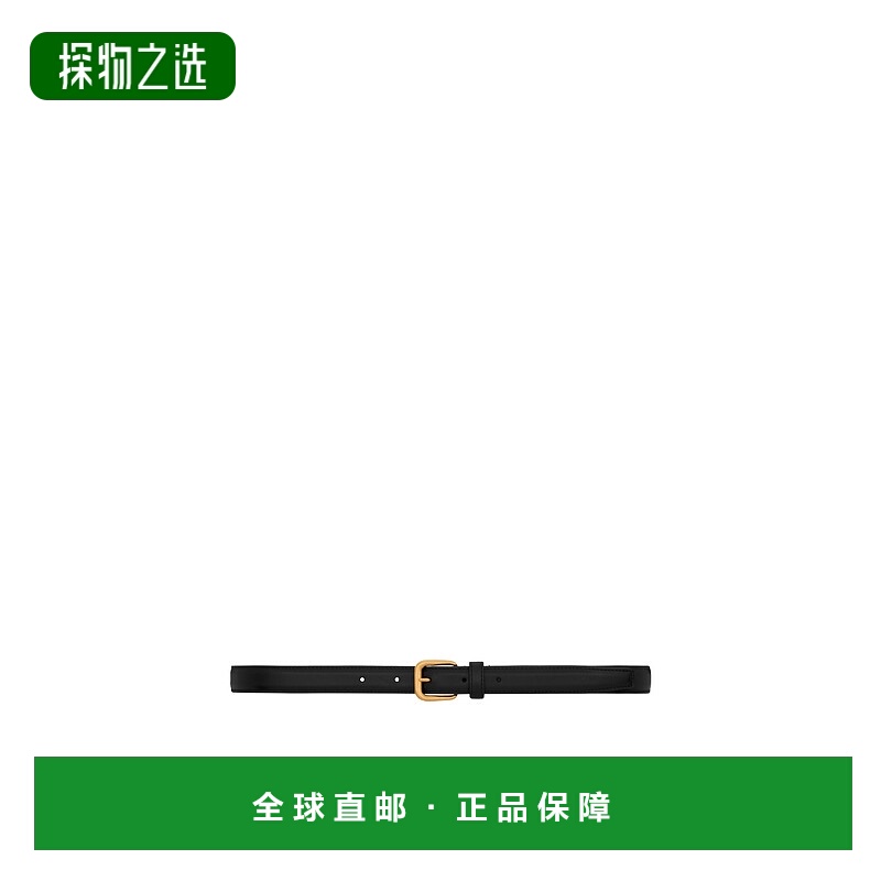 香港直邮Saint Laurent 矩形扣细腰带 858421AAB2Z