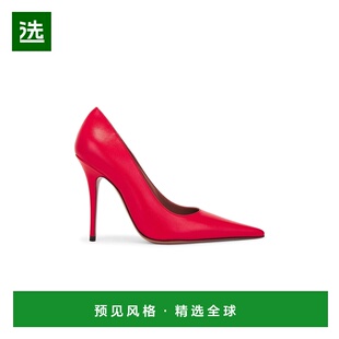 1h可退 香港直邮Amina Muaddi 女士 Barbara 105 软羊皮浅口鞋 12