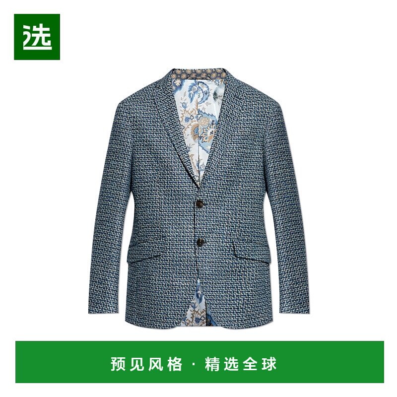 1h可退 欧洲直邮etro 男士 夹克衫街头潮流简约时尚休闲通勤保暖