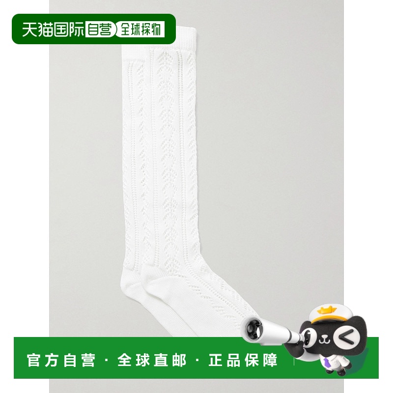 1h可退 香港直邮Valentino 华伦天奴 女士 VLogo 標誌襪子 6B3KI0