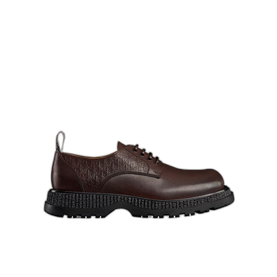 香港直邮Dior BUFFALO 徽标德比鞋 3DE373ZXK迪奥男鞋