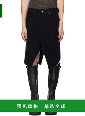 香港直邮Rick Owens 腰带环半身裙 RU02D6345WLD