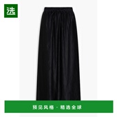 亚麻真丝混纺长款 1h可退 半身 女士 Liam 香港直邮LOULOU STUDIO